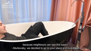 Mr. Murkovski: Белла Мур снимает влог с аналом и лесбийским куни