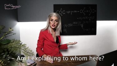 Минет от сексуальной училки химии мотивирует студента на сдачу экзамена