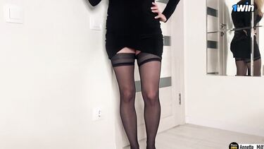 Шаловливая русская мачеха с большой жопой отдалась пасынку прогульщику уроков