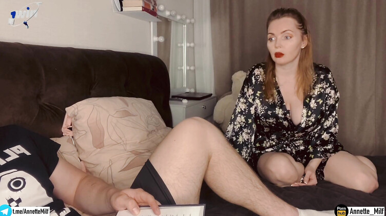 Русское с анальной пробкой: Связал руки и ноги мачехи и жестко трахнул