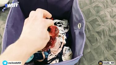 Дрочил на грязное белье мачехи и получил доступ к ее киске