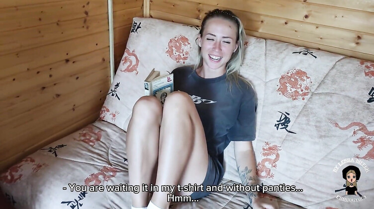 Выебал до финала в киску красавицу на даче