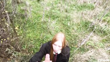 Одногруппник выебал в рот отличницу за прогулы