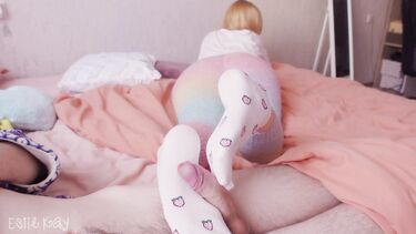 Анальный кремпай Эсти Кей после футджоба