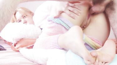 Анальный кремпай Эсти Кей после футджоба