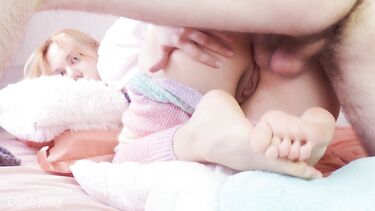 Анальный кремпай Эсти Кей после футджоба