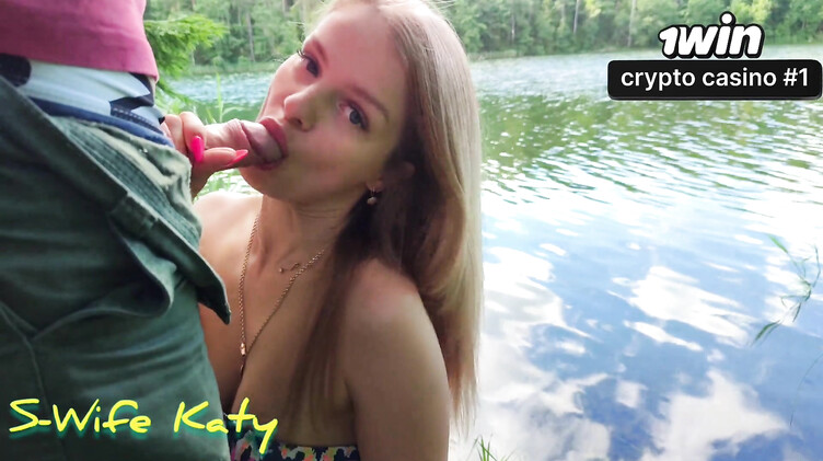 Рыбак отымел слабую на передок незнакомку у у пруда