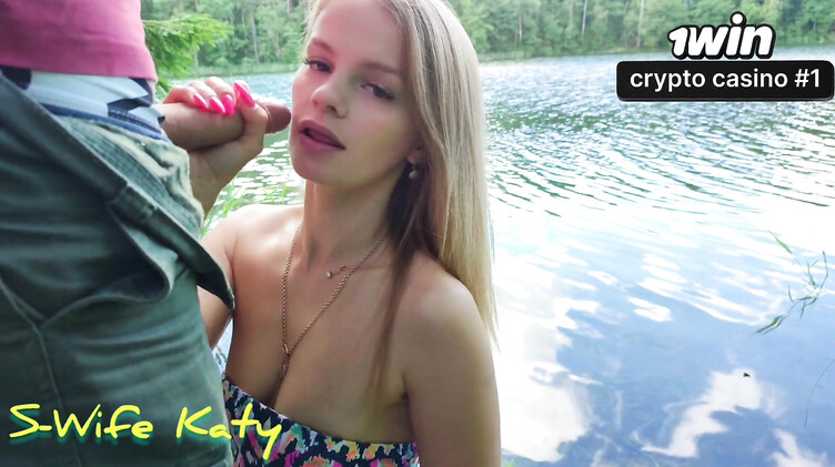 Рыбак отымел слабую на передок незнакомку у у пруда