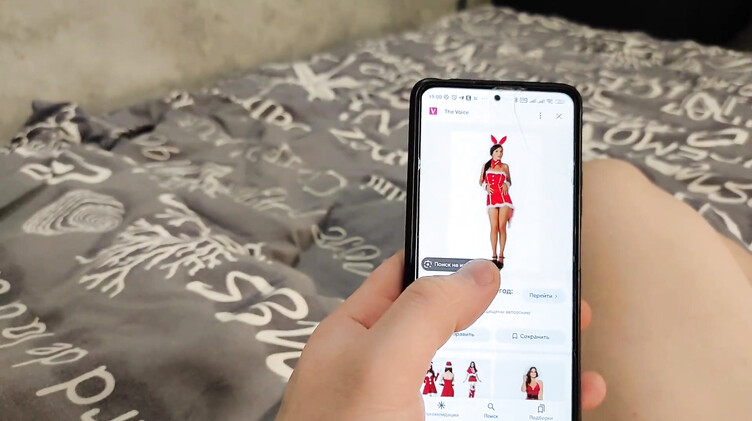 Фантазер анально сношает телку в костюме зайки