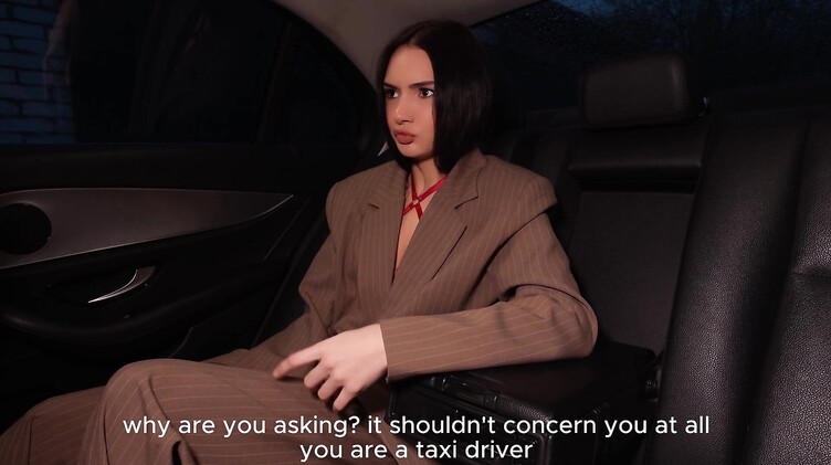 В трусиках: Таксист выебал пассажирку, перепутав адрес доставки