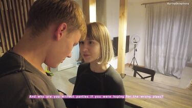 Юморной сантехник прочистил засор в пизде молодой одинокой девки