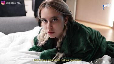 Нашла утешение на члене сводного брата после ночного кошмара