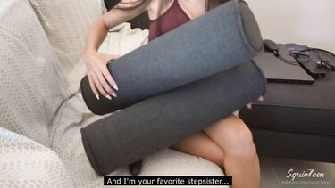 Застукал сводную сестру с анальной пробкой и отымел