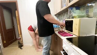 Реальная домашка с громкими криками и сливом на попку