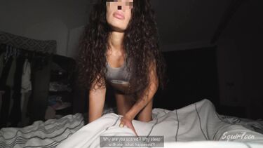 Приснился кошмар и падчерица успокоилась только на члене отчима