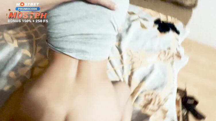 Снял телку в супермаркете и трахнул дома