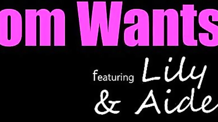 Aiden Ashley: Милфа кончает на хуе пасынка, обучая молодых ебаться