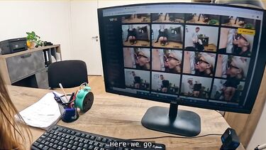 Жена ебется в офисе с главным бухгалтером за повышение зарплаты