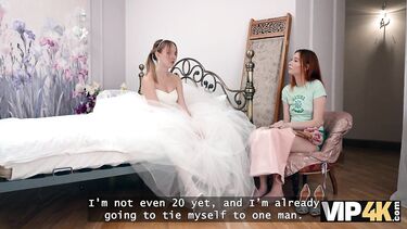 Невесты: Жених застукал невесту за изменой и трахнул ее с шафером дуплетом