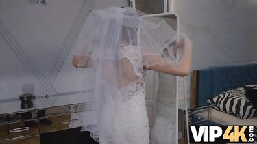 Невесты: Жених выебал невесту в платье перед свадебной церемонией