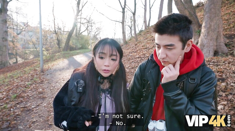 Мужик за деньги отодрал японскую туристку при куколде муже