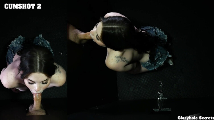 Лола Валентайн оформляет 5 камшотов подряд через глорихол