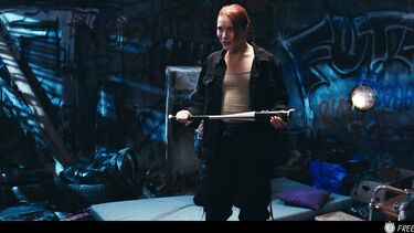 Заморозка времени: бомж ебет телку с битой до оргазма