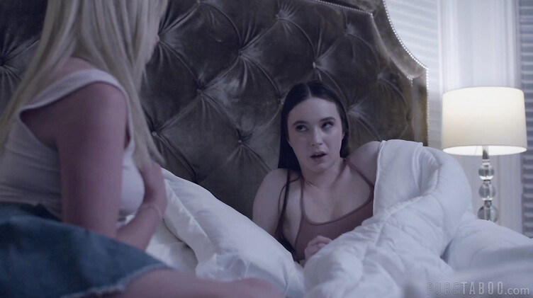 Под моей крышей: отец трахает дочь и ее брошеную одноклассницу