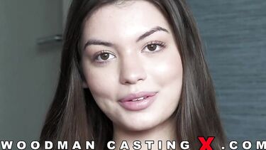 Турецкая красотка Анна Белла пробует анал и двойное на кастинге Вудмана