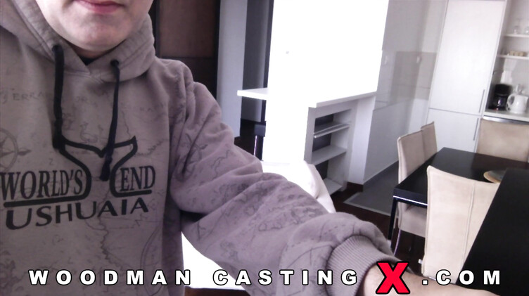 Латвийка Виола Бейли на кастинге (большая натуральная грудь, анал и двойное)